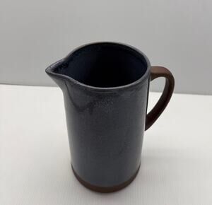 Levi Strauss & Co. Denim Blue Stoneware Pitcher